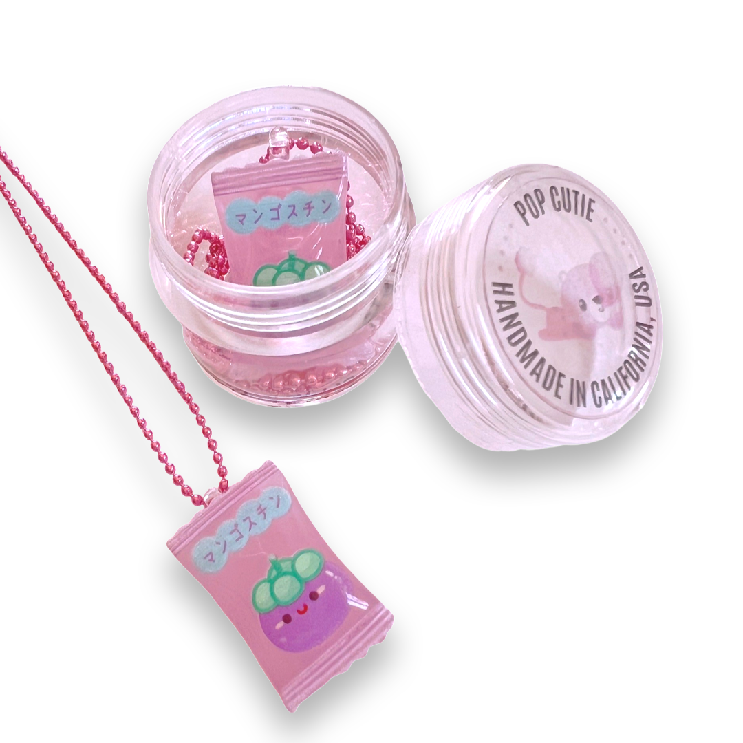 Pop Cutie Japanese Grape Candy Necklace