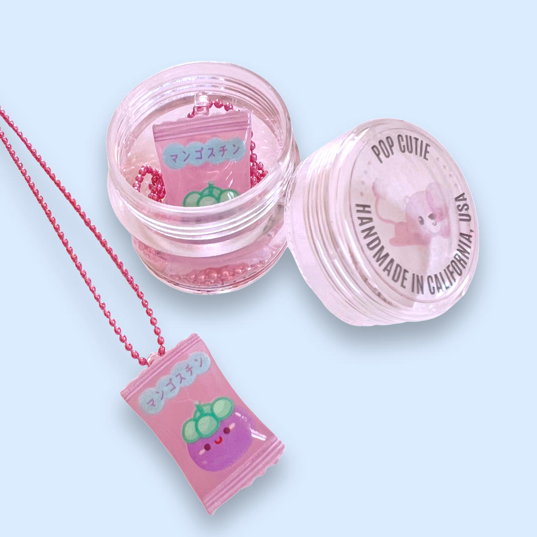 Pop Cutie Japanese Grape Candy Necklace