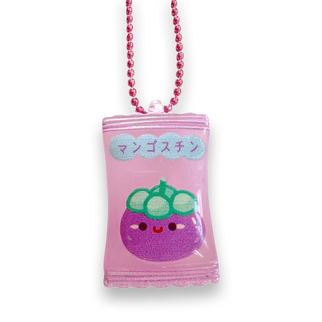 Pop Cutie Japanese Grape Candy Necklace