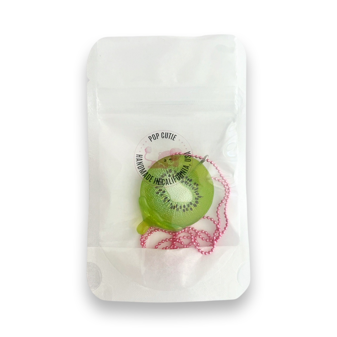 DeLuxe Juicy Fruit Necklace - Kiwi