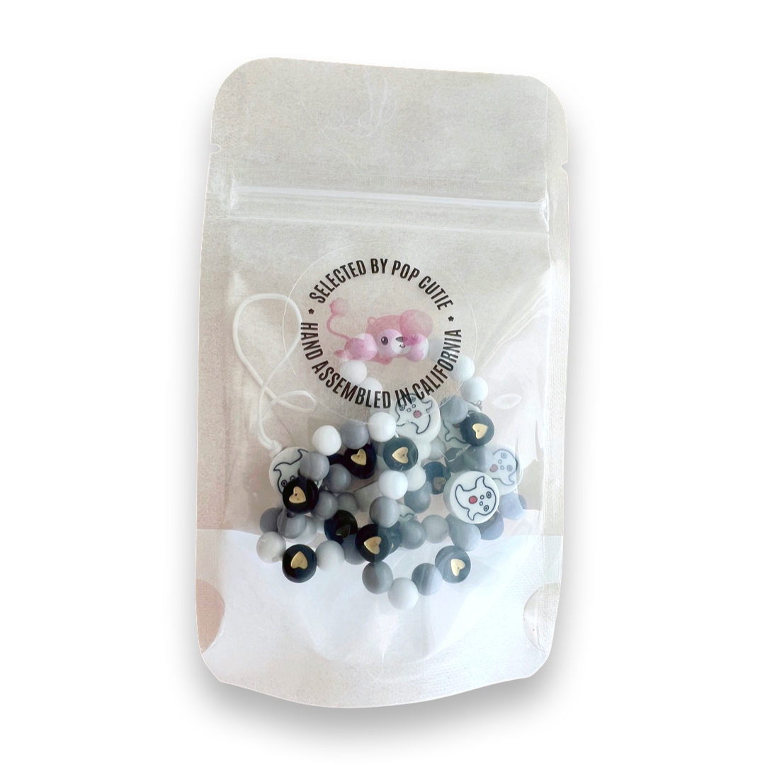 Pop Cutie Halloween Kawaii Beaded Mobile Phone Wrist strap