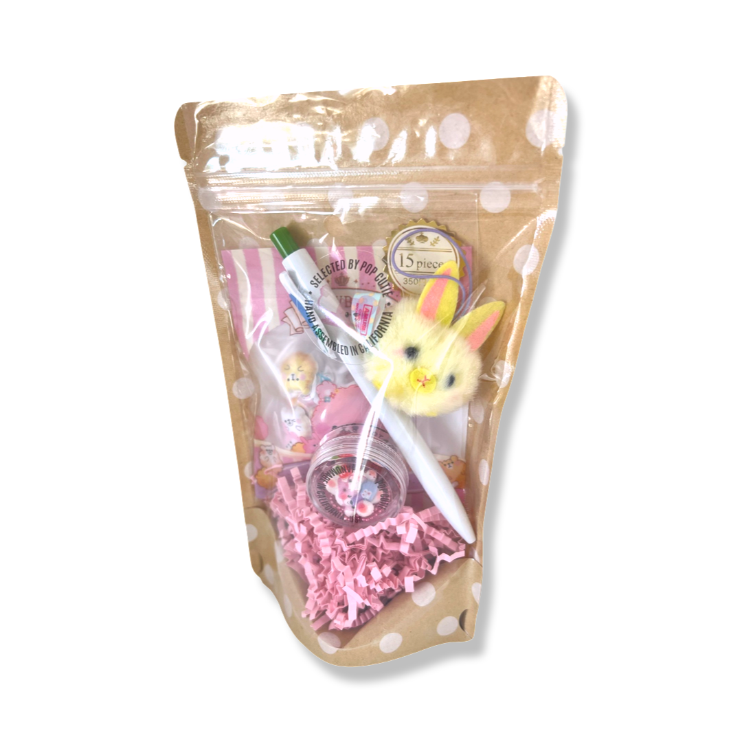 Pop Cutie Japanese Toy/Stationery/Sticker/Necklace Gift Set