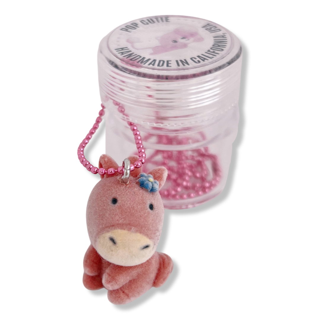 Pop Cutie 90's Western Horse Necklace
