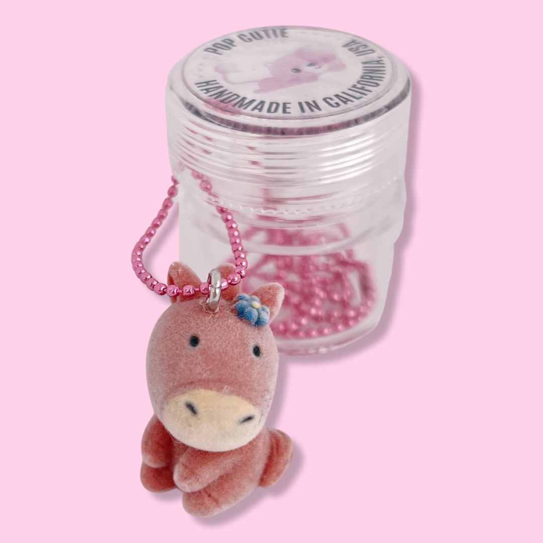 Pop Cutie 90's Western Horse Necklace