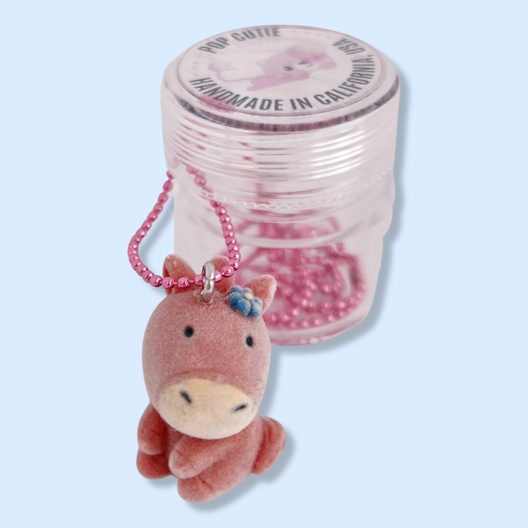 Pop Cutie 90's Western Horse Necklace