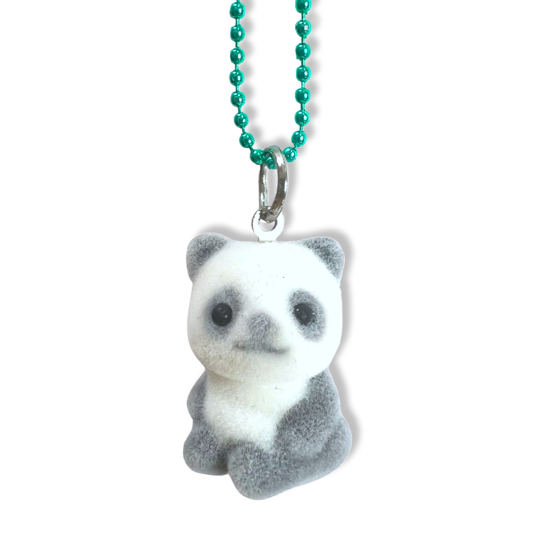 Pop Cutie Soft Jungle Necklaces - Panda