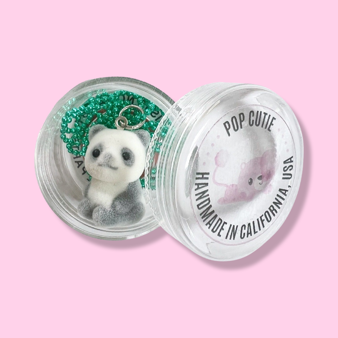 Pop Cutie Soft Jungle Necklaces - Panda