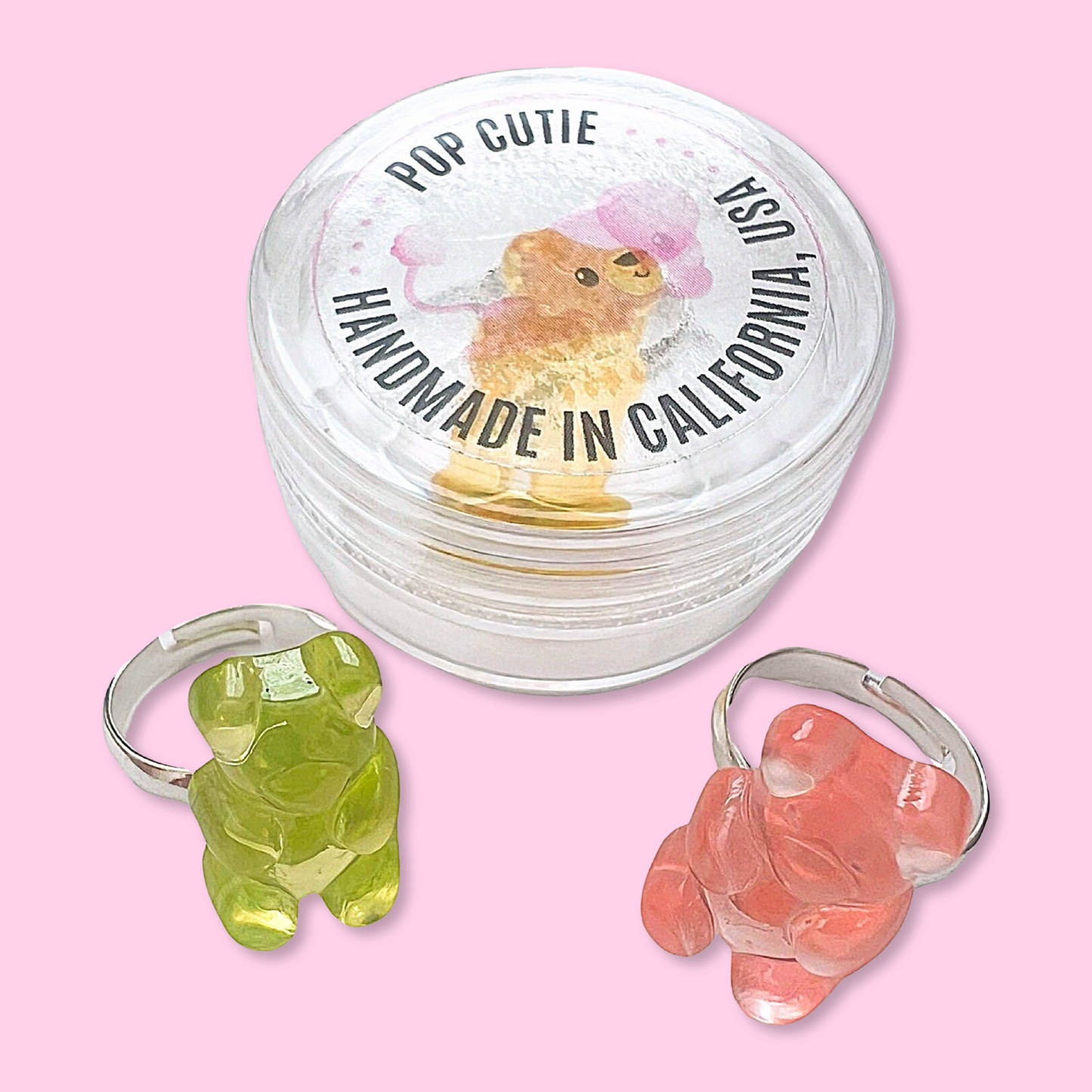 Pop Cutie Gummy Bear Ring