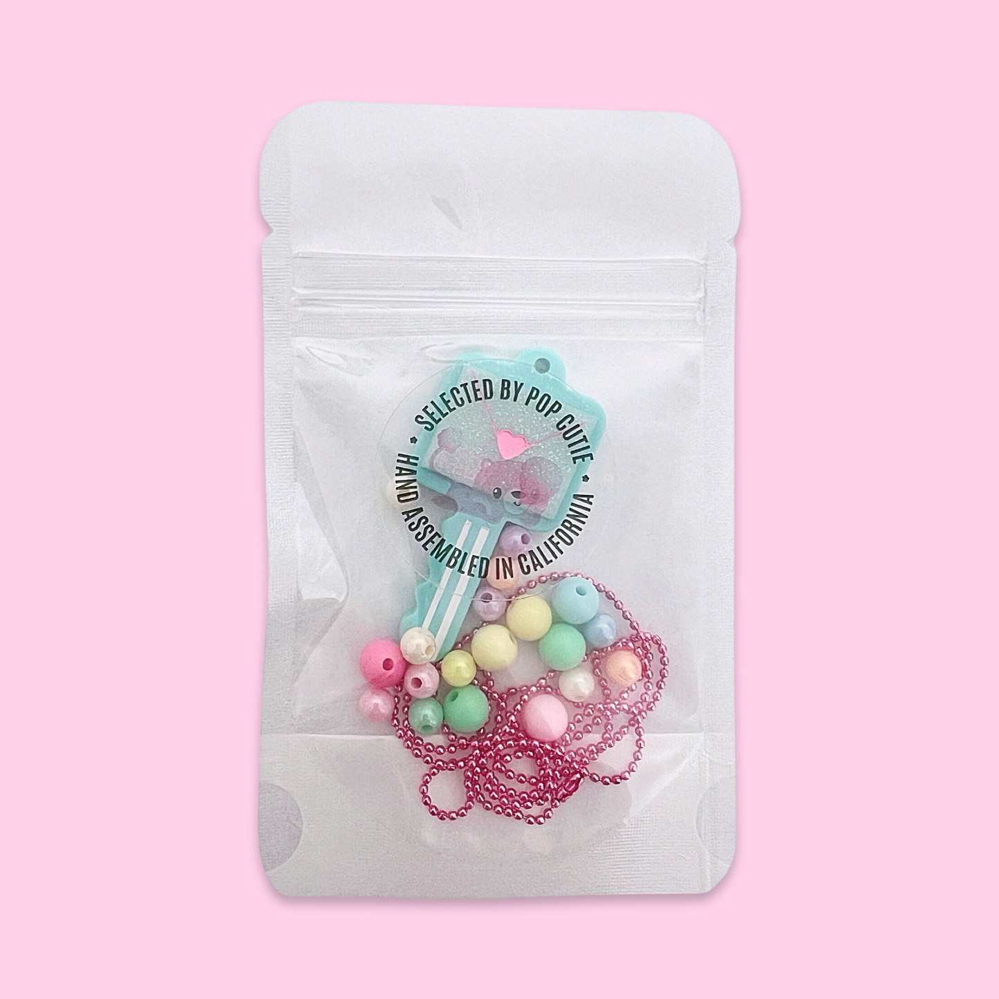 Pop Cutie "Key to my Heart" DIY Necklace Gift Set - Valentines