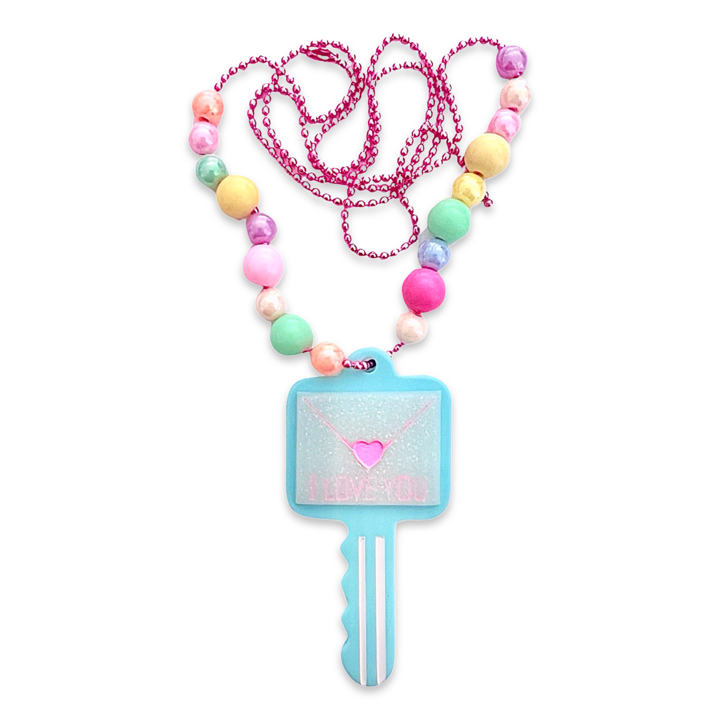 Pop Cutie "Key to my Heart" DIY Necklace Gift Set - Valentines