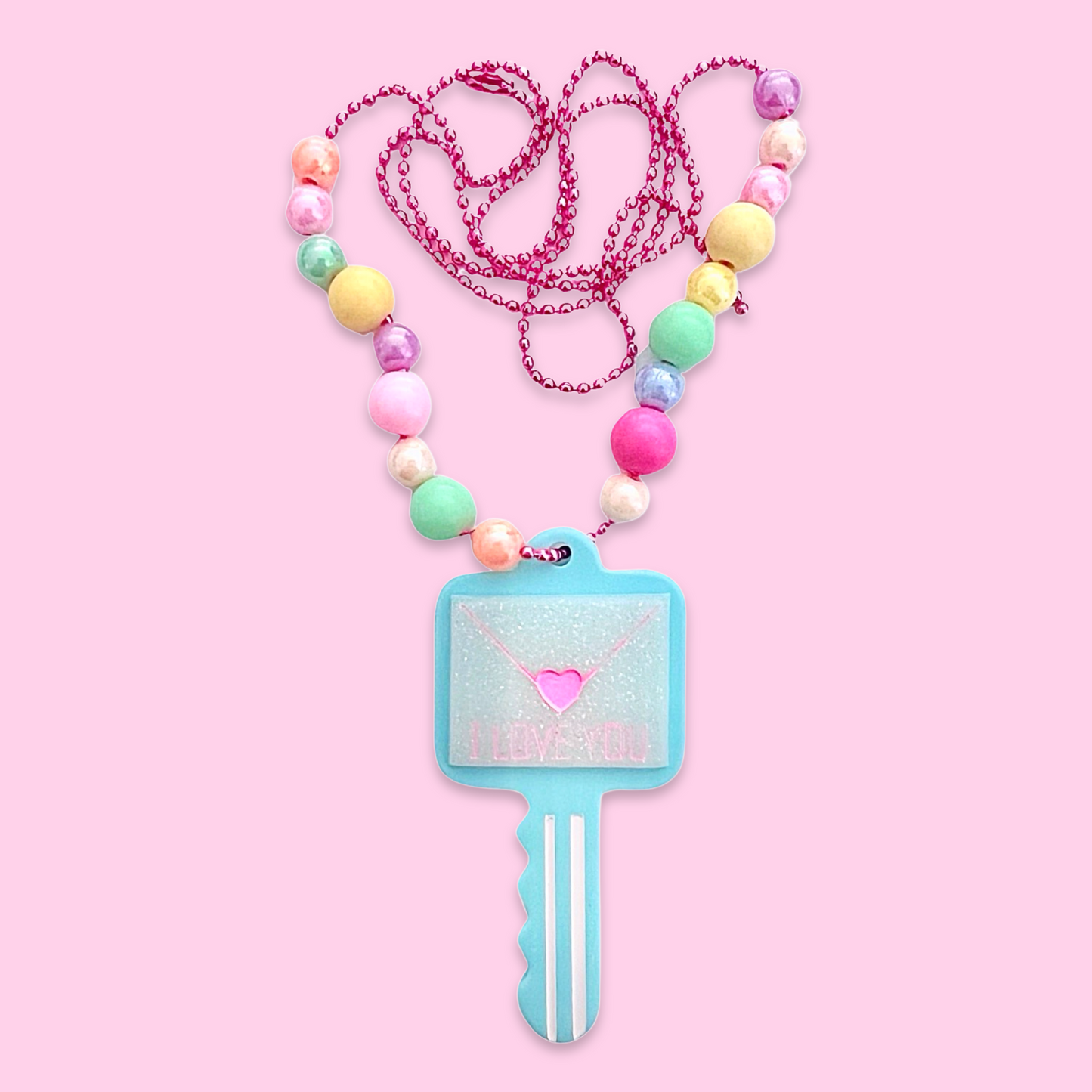 Pop Cutie "Key to my Heart" DIY Necklace Gift Set - Valentines