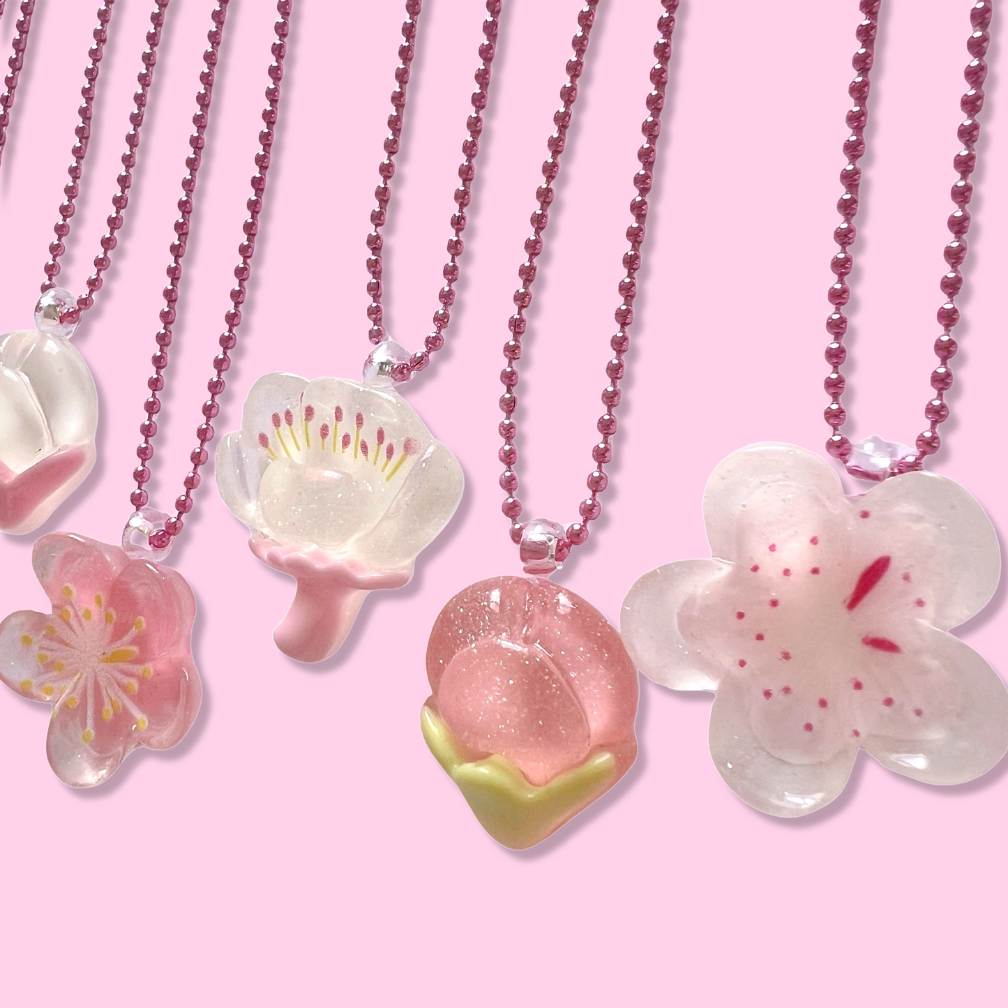 Pop Cutie Sakura Shower Necklace