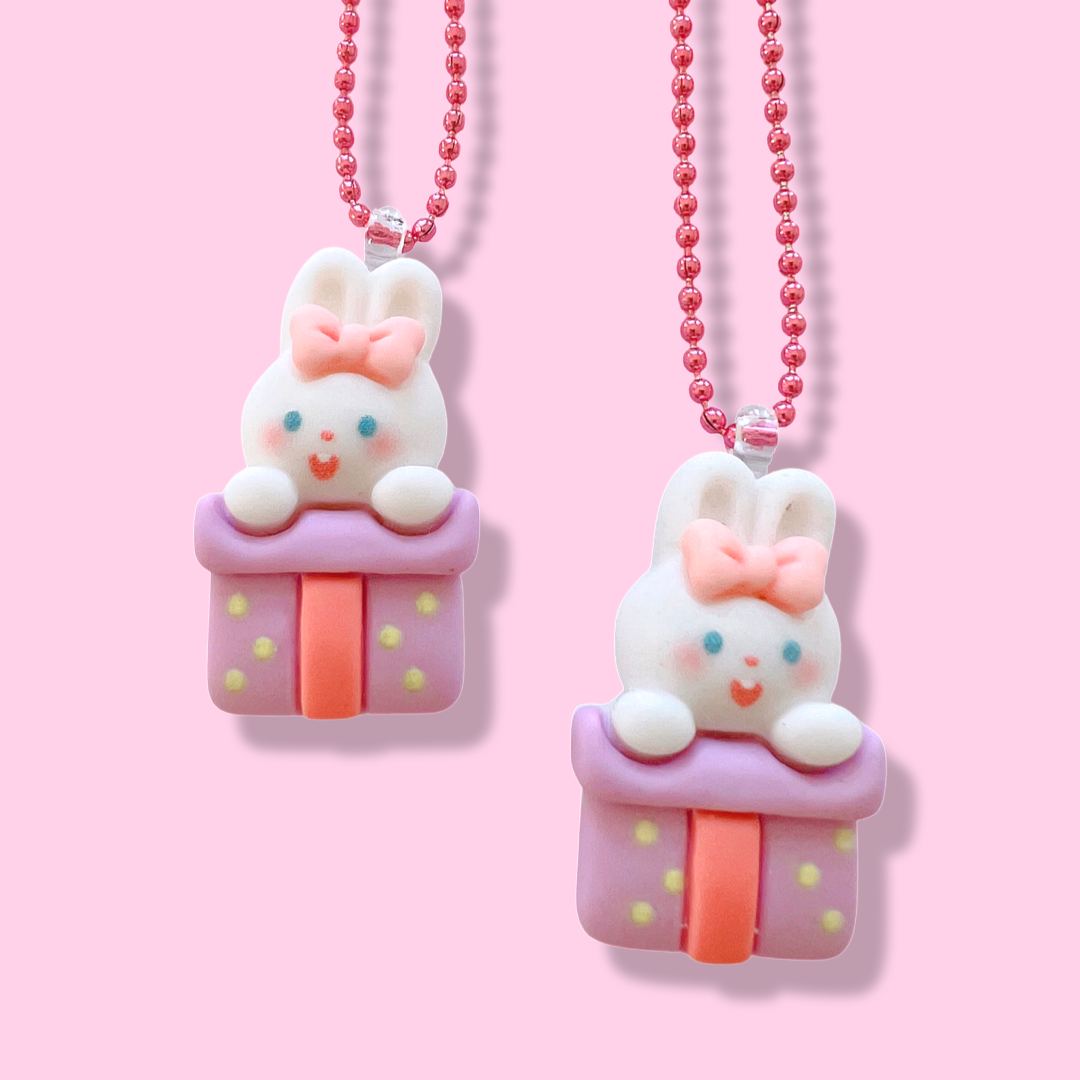 Pop Cutie Bunny Gift Kids Necklace - Jewelry Birthday