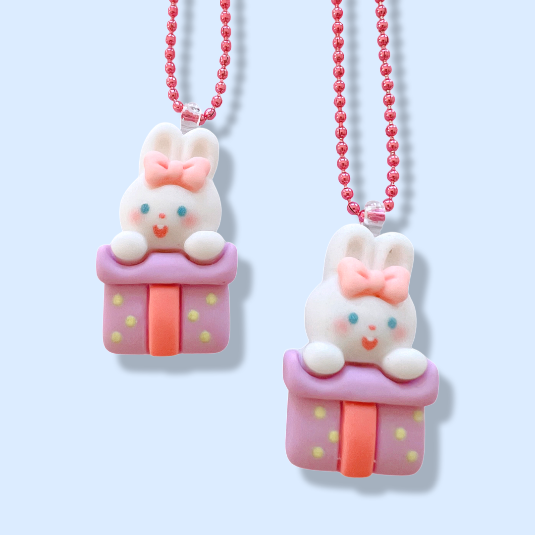 Pop Cutie Bunny Gift Kids Necklace - Jewelry Birthday