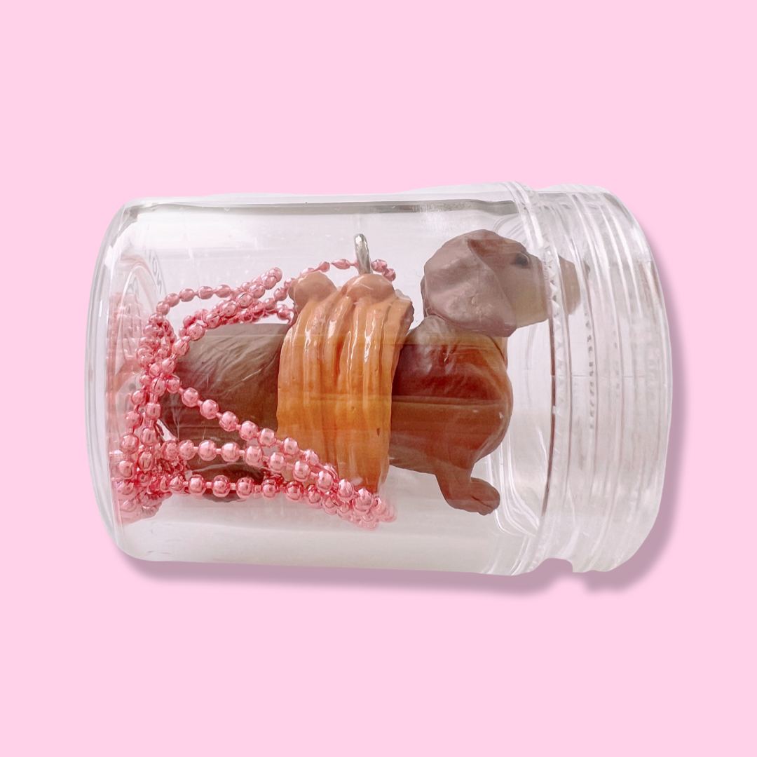 Ltd. Pop Cutie Churro Dachshund Necklace