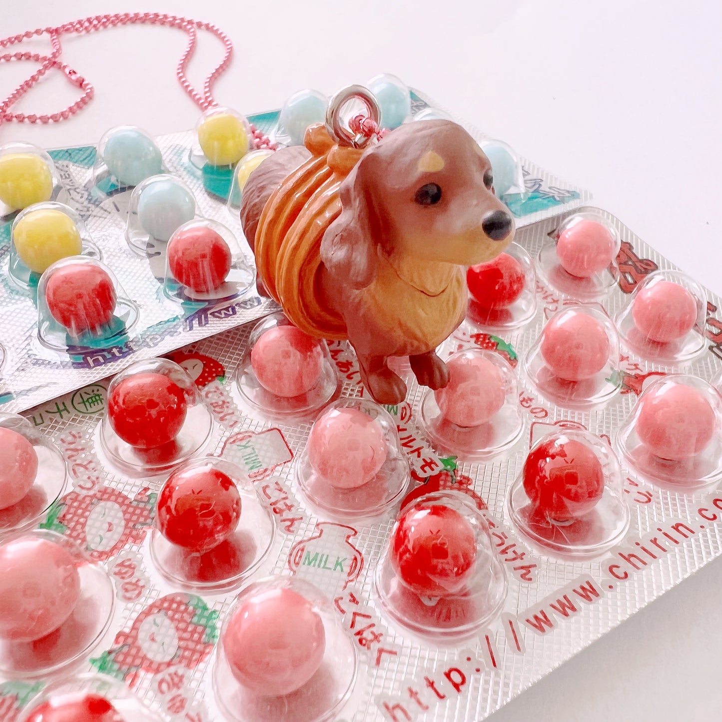 Ltd. Pop Cutie Churro Dachshund Necklace