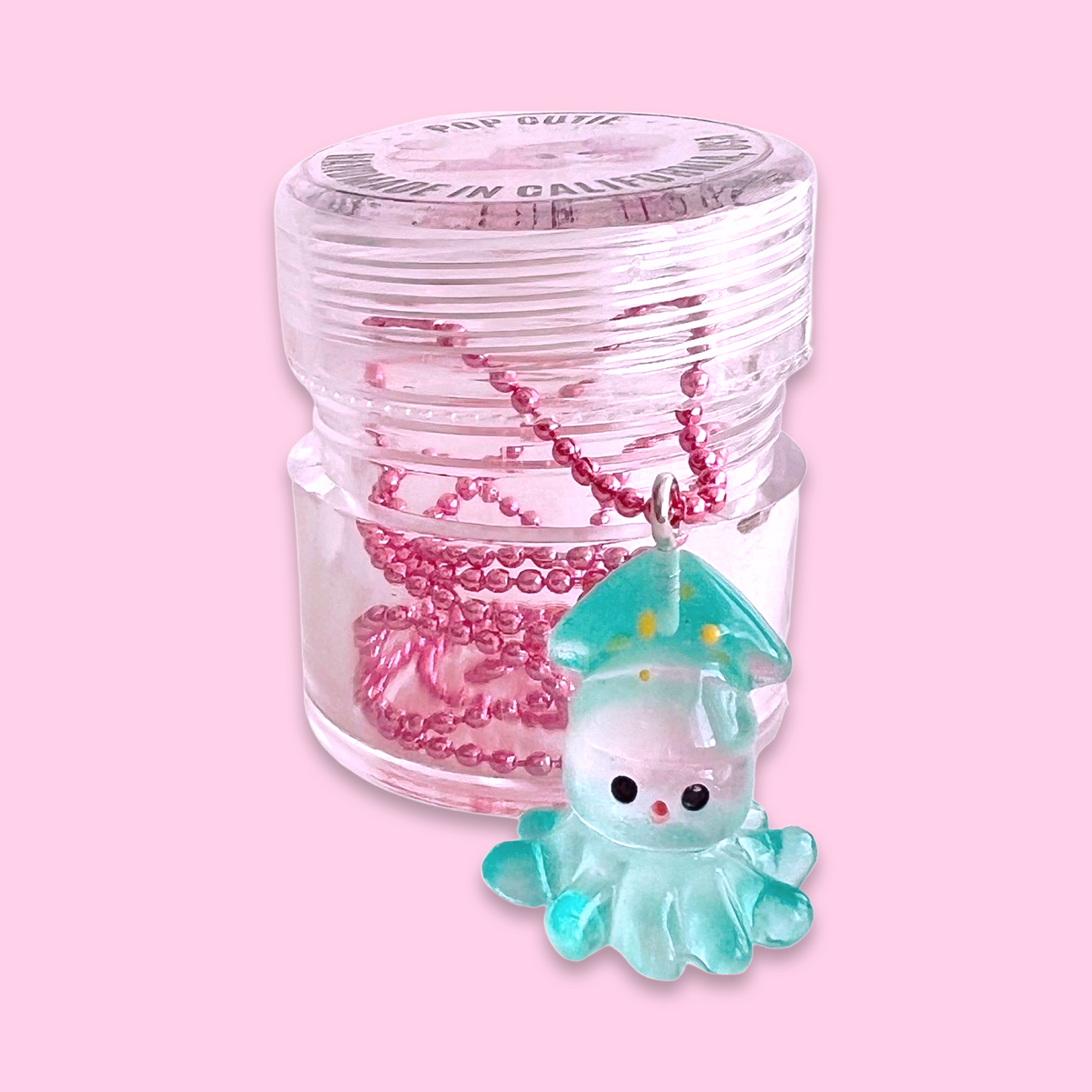 Pop Cutie Kawaii Baby Squid Necklace