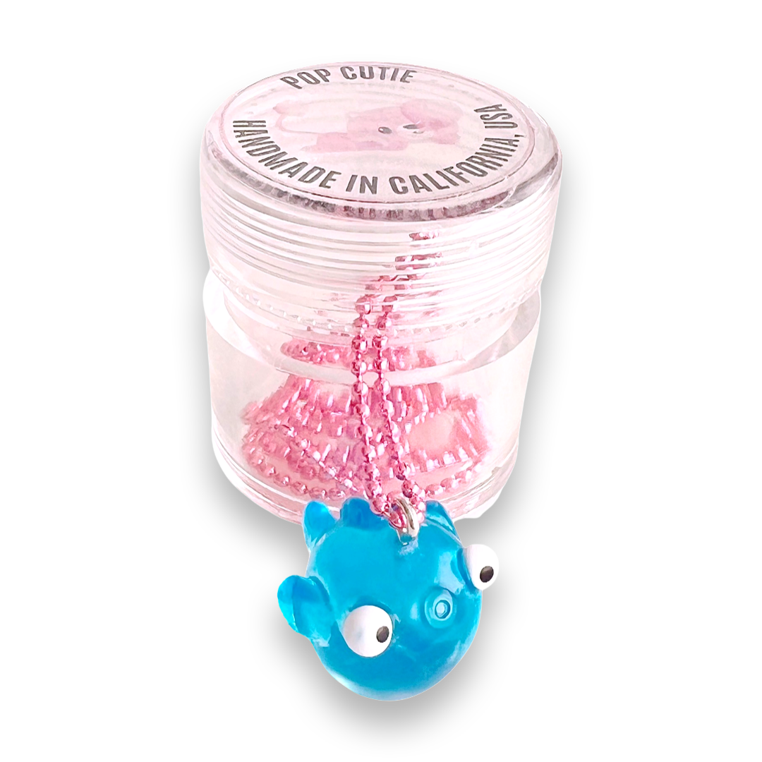 Pop Cutie Kawaii Puffer Fish Necklace