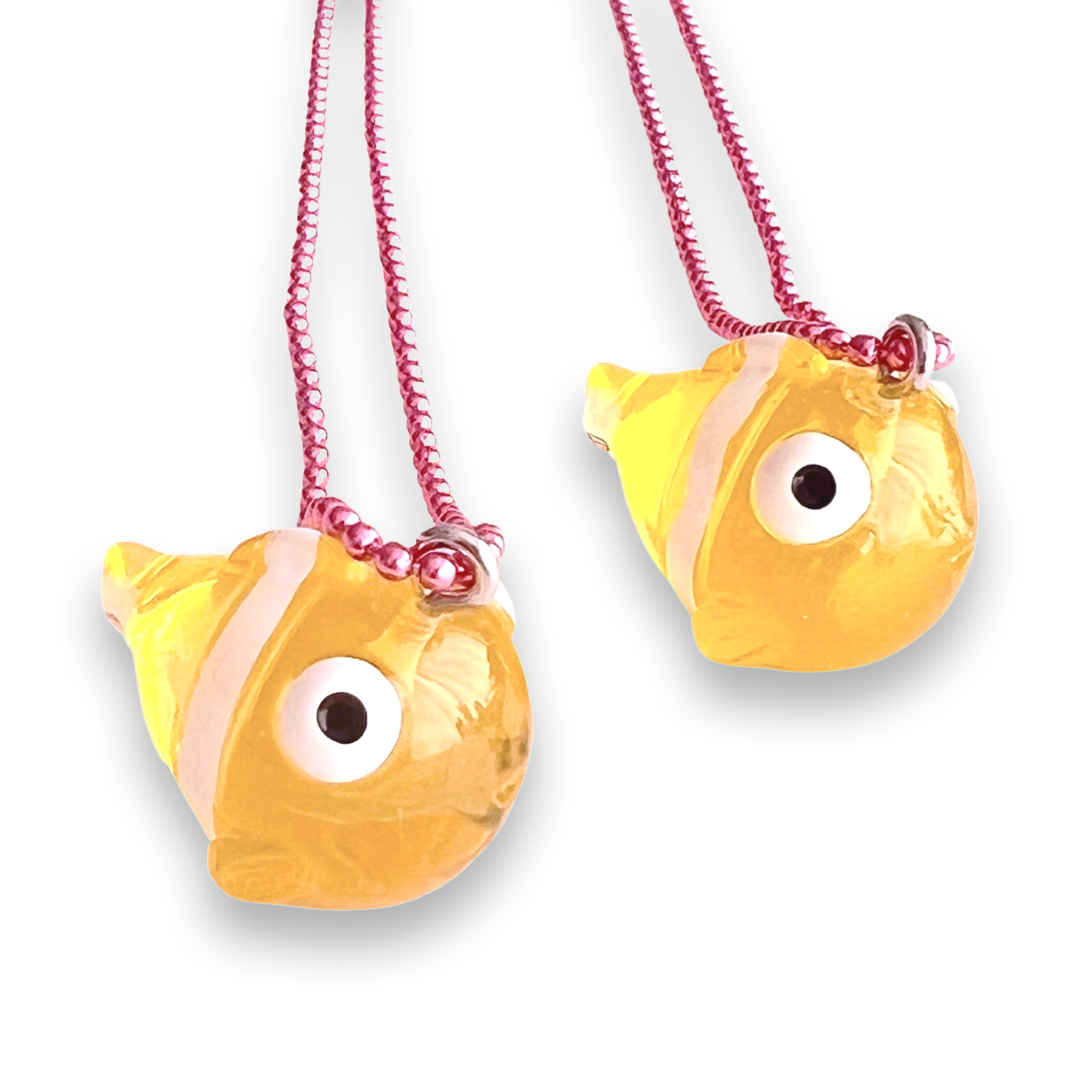 Pop Cutie Kawaii Clown Fish Necklace