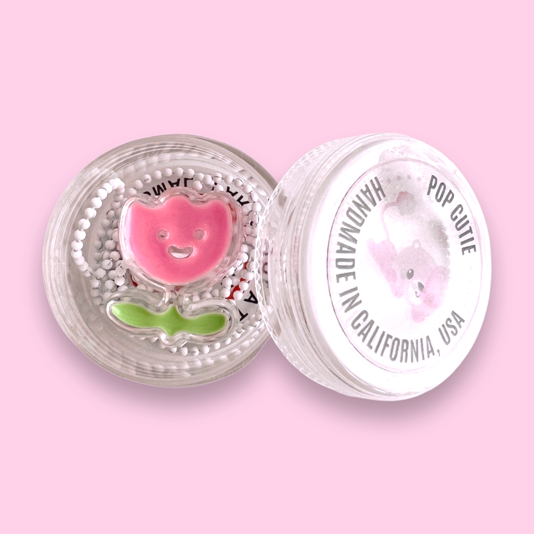 Pop Cutie Enamel Tulip Kids Necklace