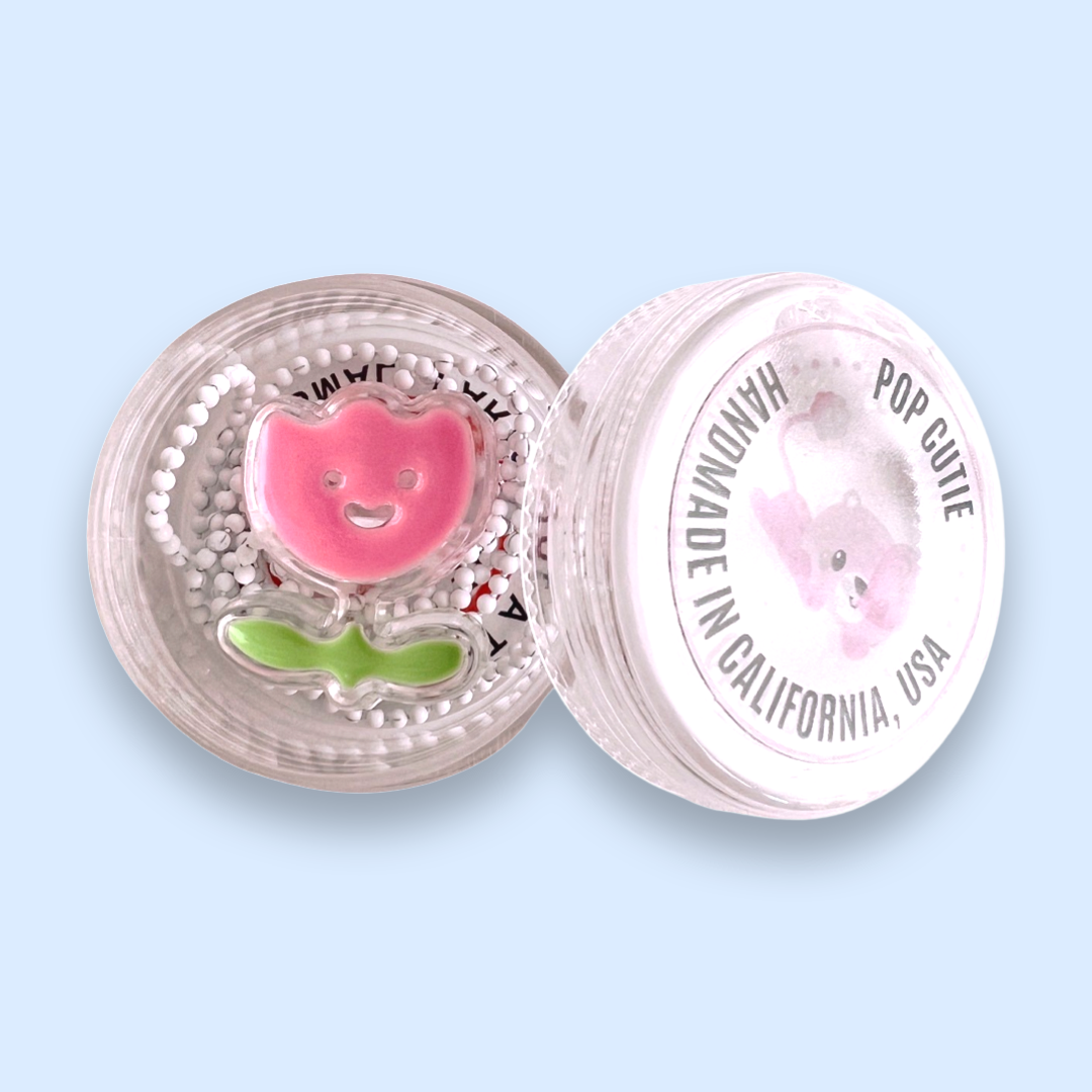 Pop Cutie Enamel Tulip Kids Necklace
