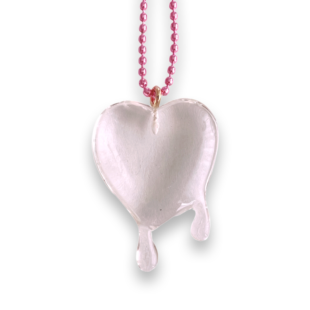 Pop Cutie Melting Heart Necklace