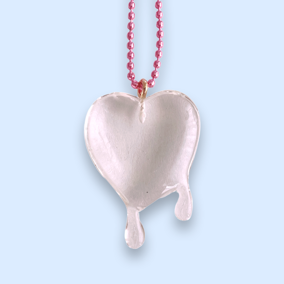 Pop Cutie Melting Heart Necklace