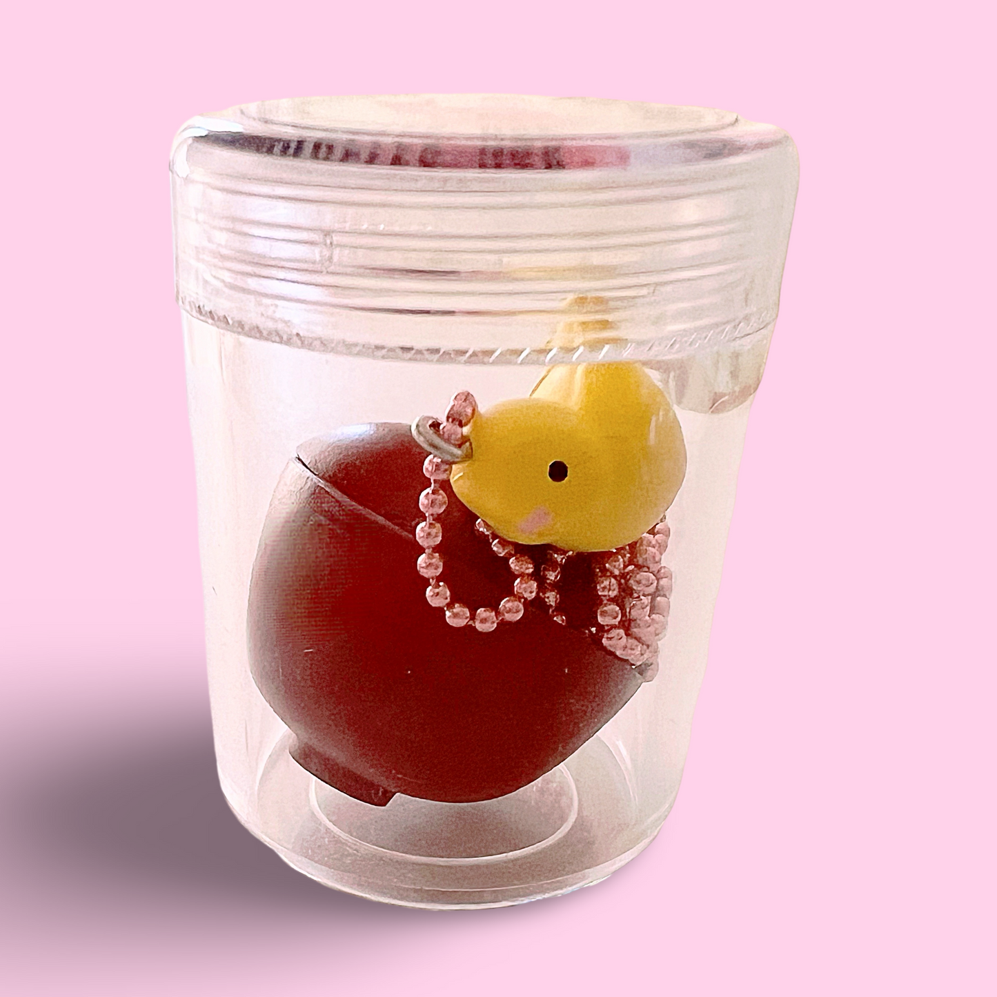Pop Cutie Kitty Tokyo Bird Cafe Necklace - Brown Bowl