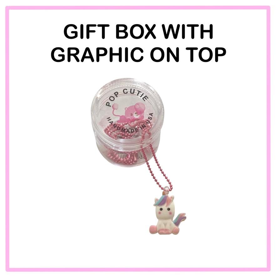Pop Cutie Bow Bear Necklace
