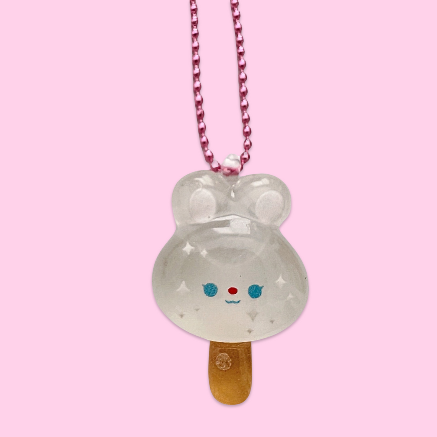 Pop Cutie Bunny Popsicle Necklace