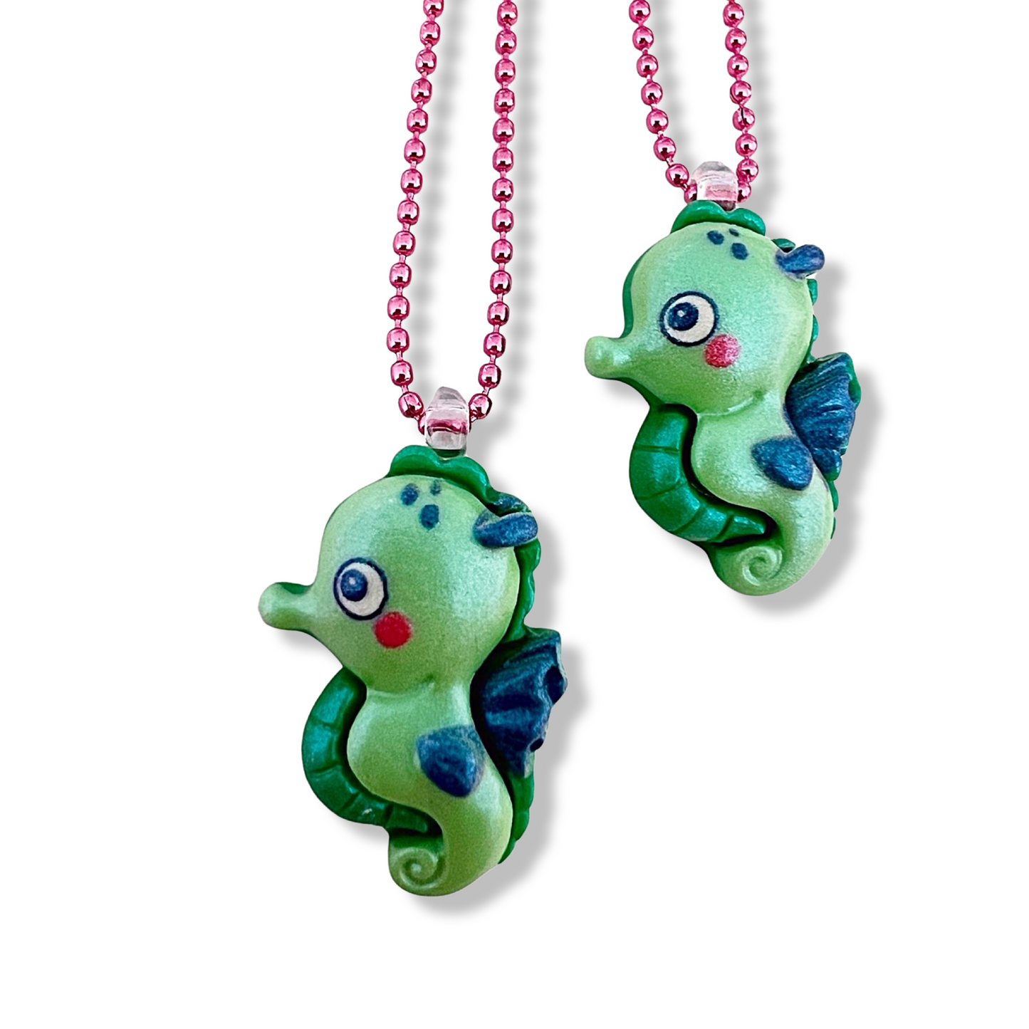 Pop Cutie Kawaii Seahorse Necklace