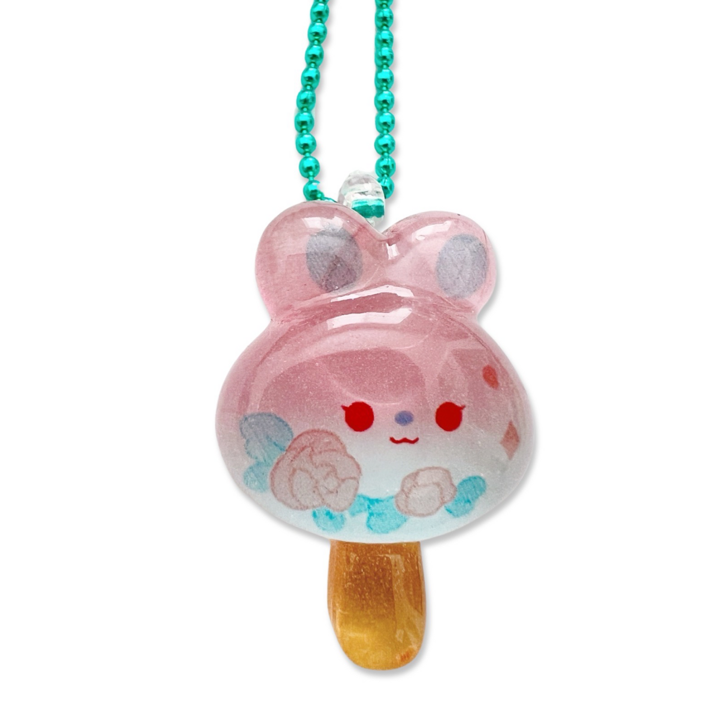Pop Cutie Bunny Popsicle Necklace