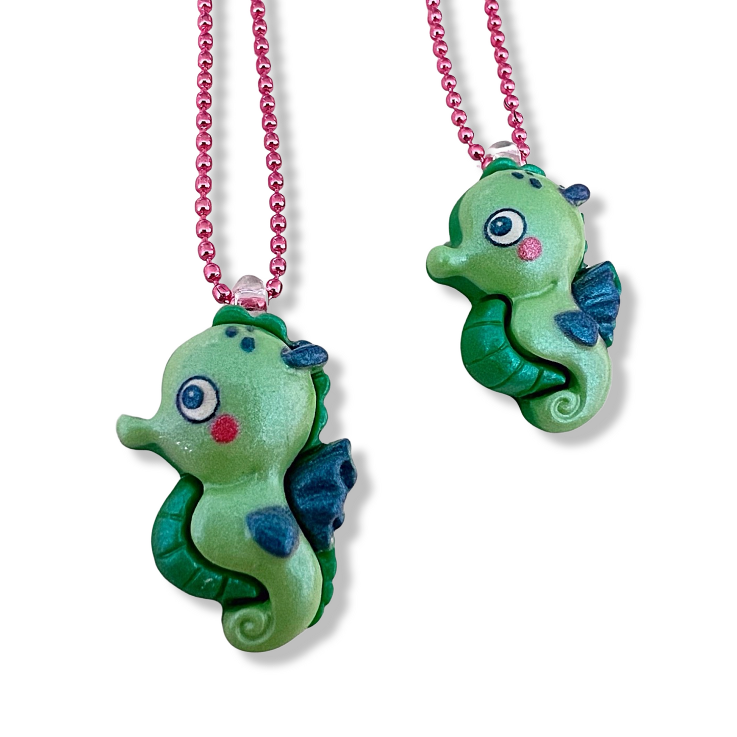 Pop Cutie Kawaii Seahorse Necklace