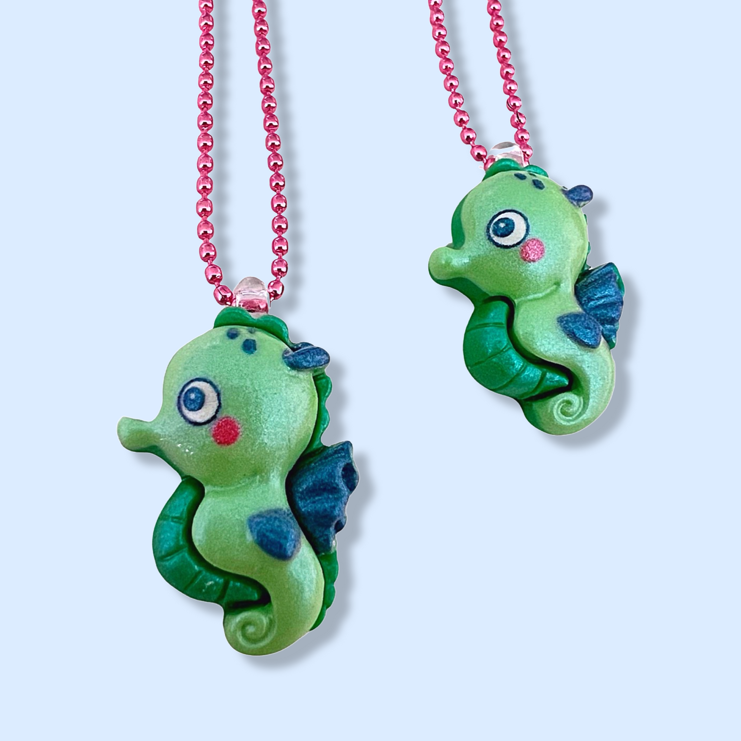 Pop Cutie Kawaii Seahorse Necklace