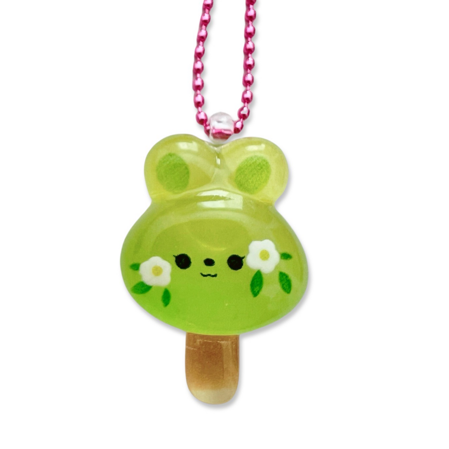 Pop Cutie Bunny Popsicle Necklace