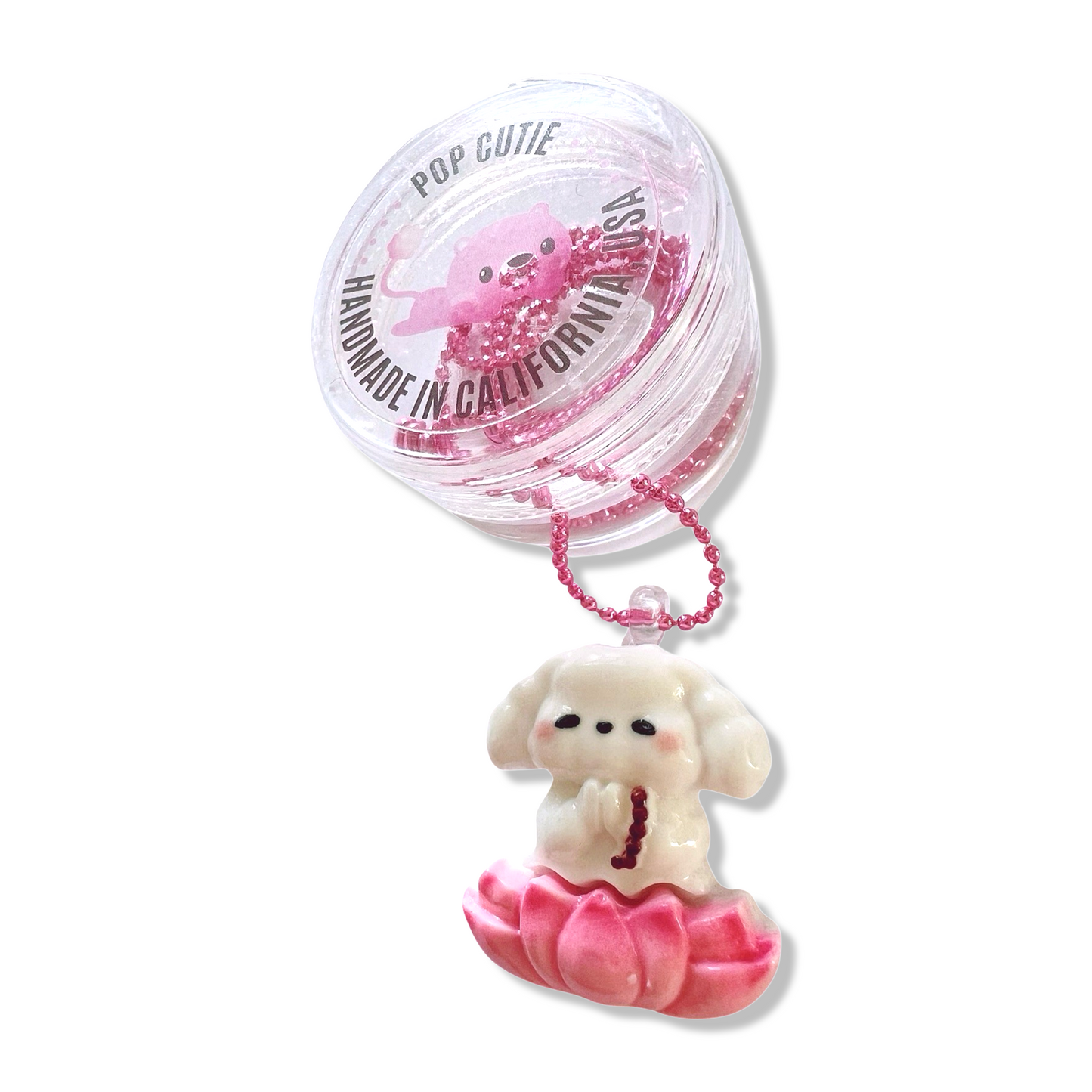 Pop Cutie Yoga Dog Necklace