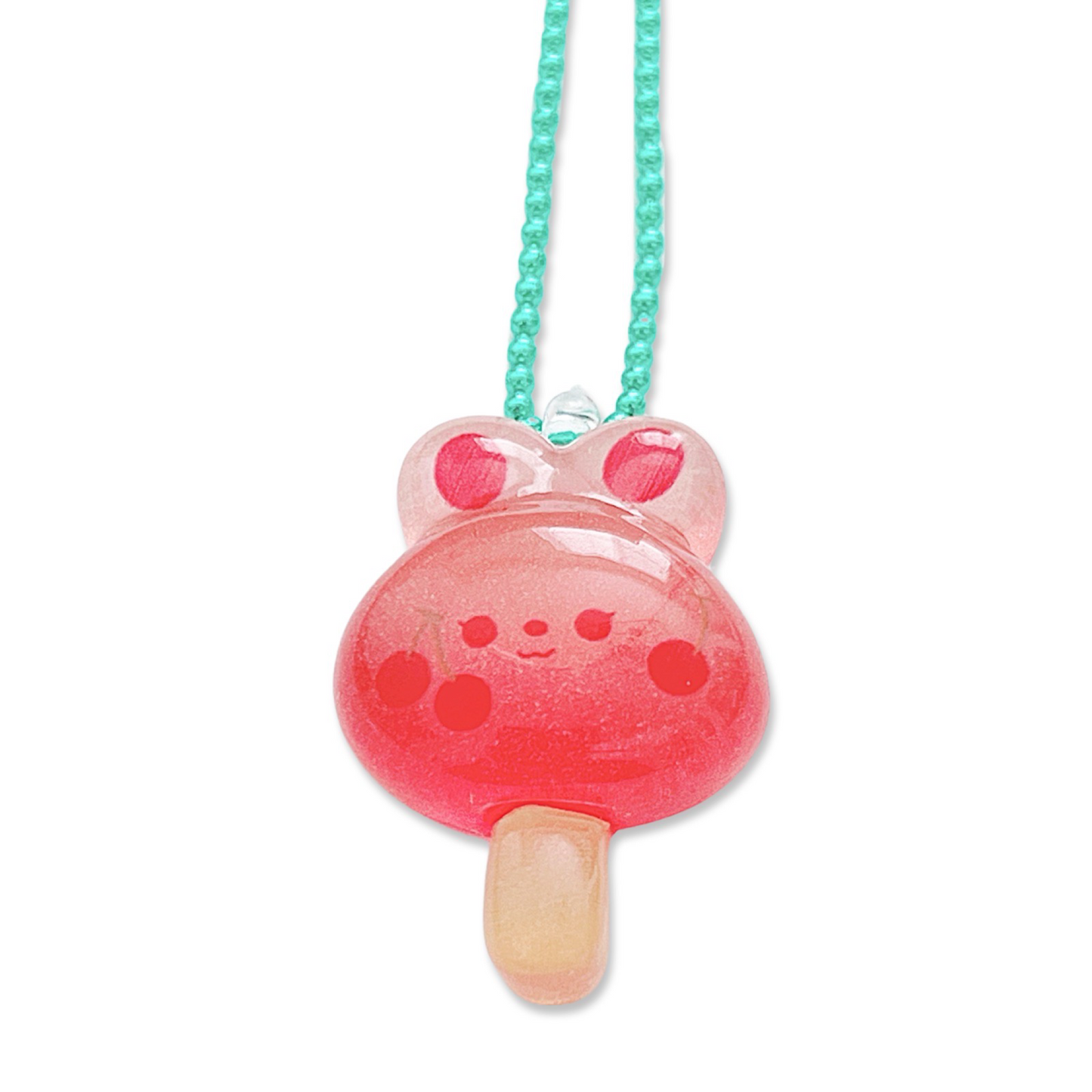Pop Cutie Bunny Popsicle Necklace