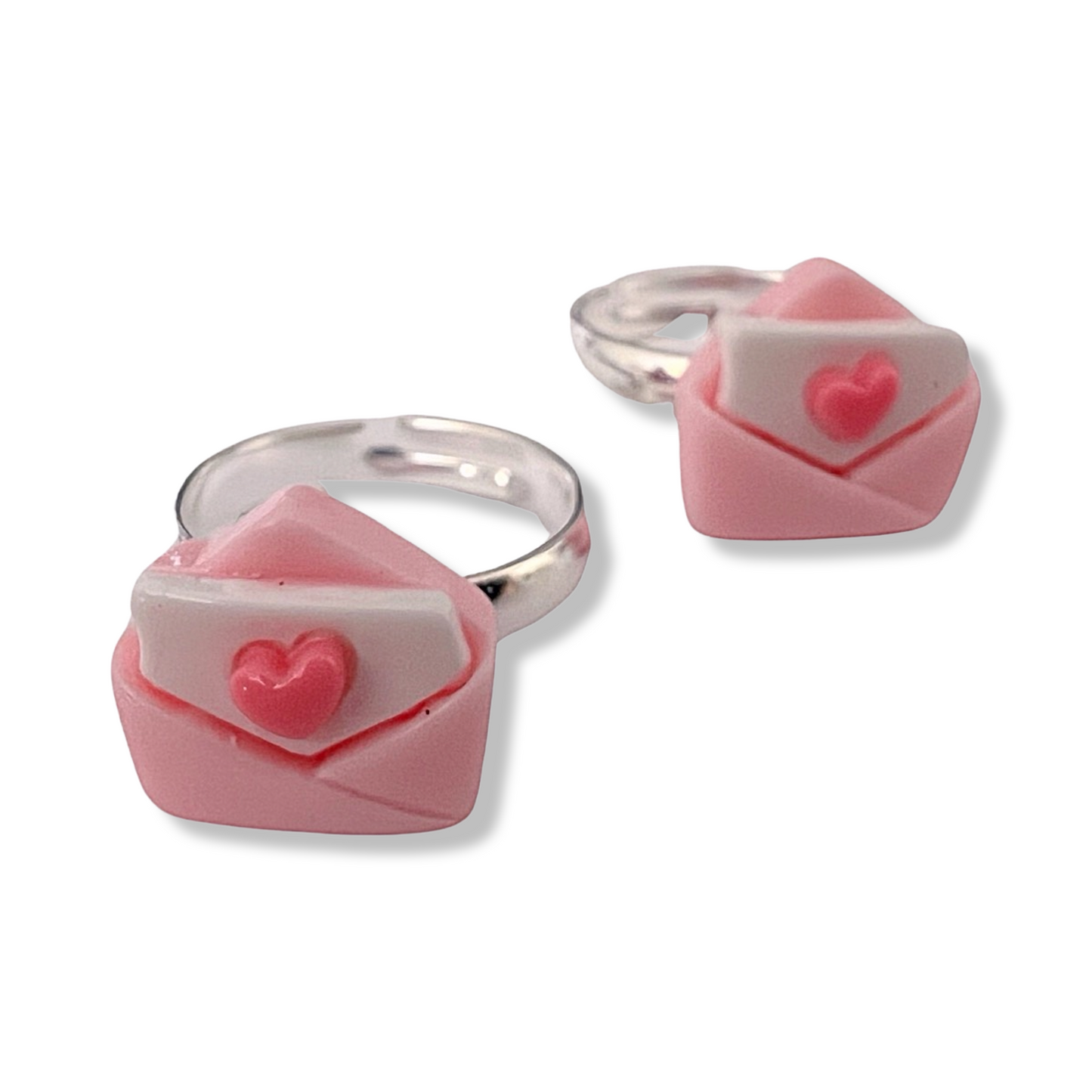 Pop Cutie Love Letter Ring - Adjustable Kids Size Valentines