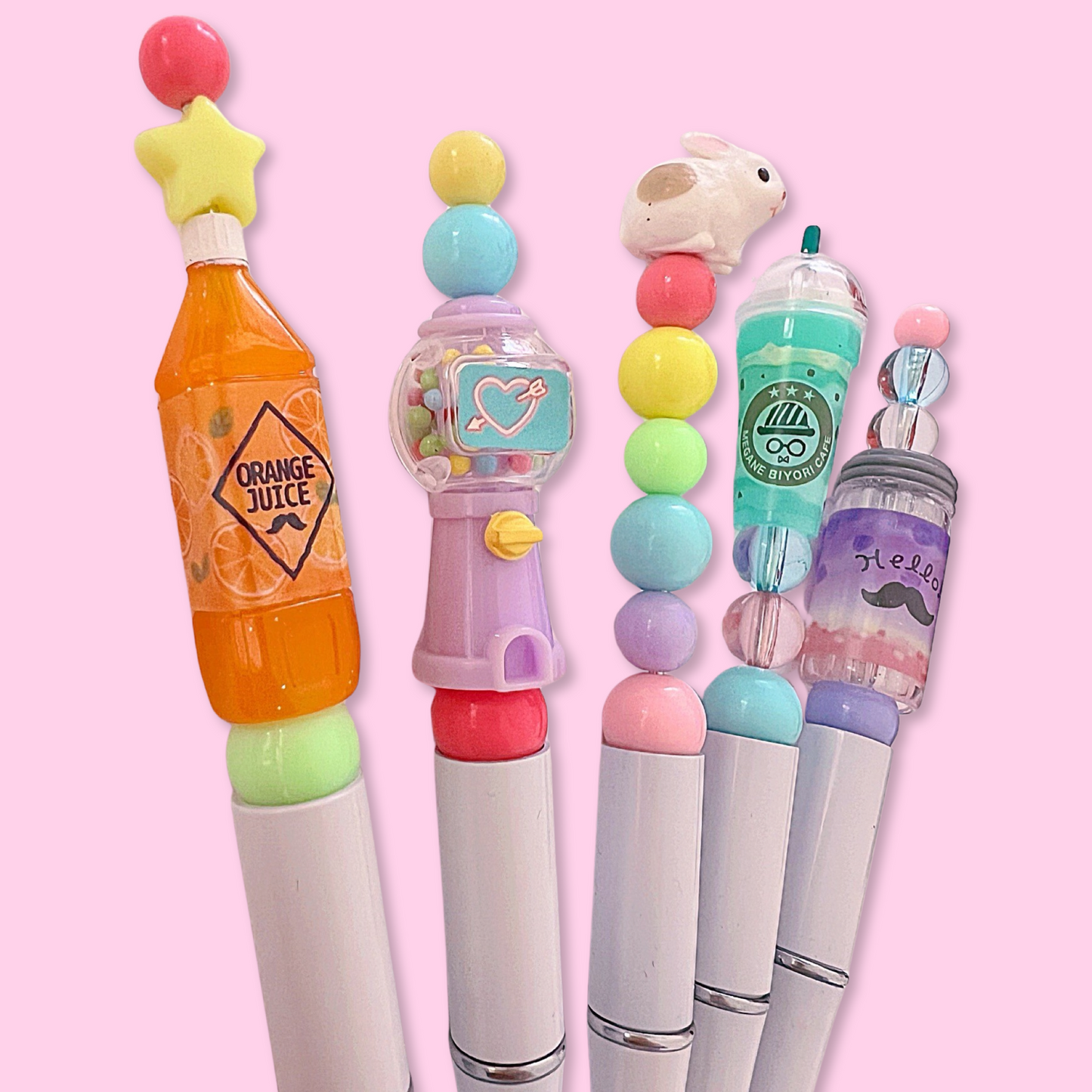 Pop Cutie Handbeaded Kawaii Ballpen - Stationery