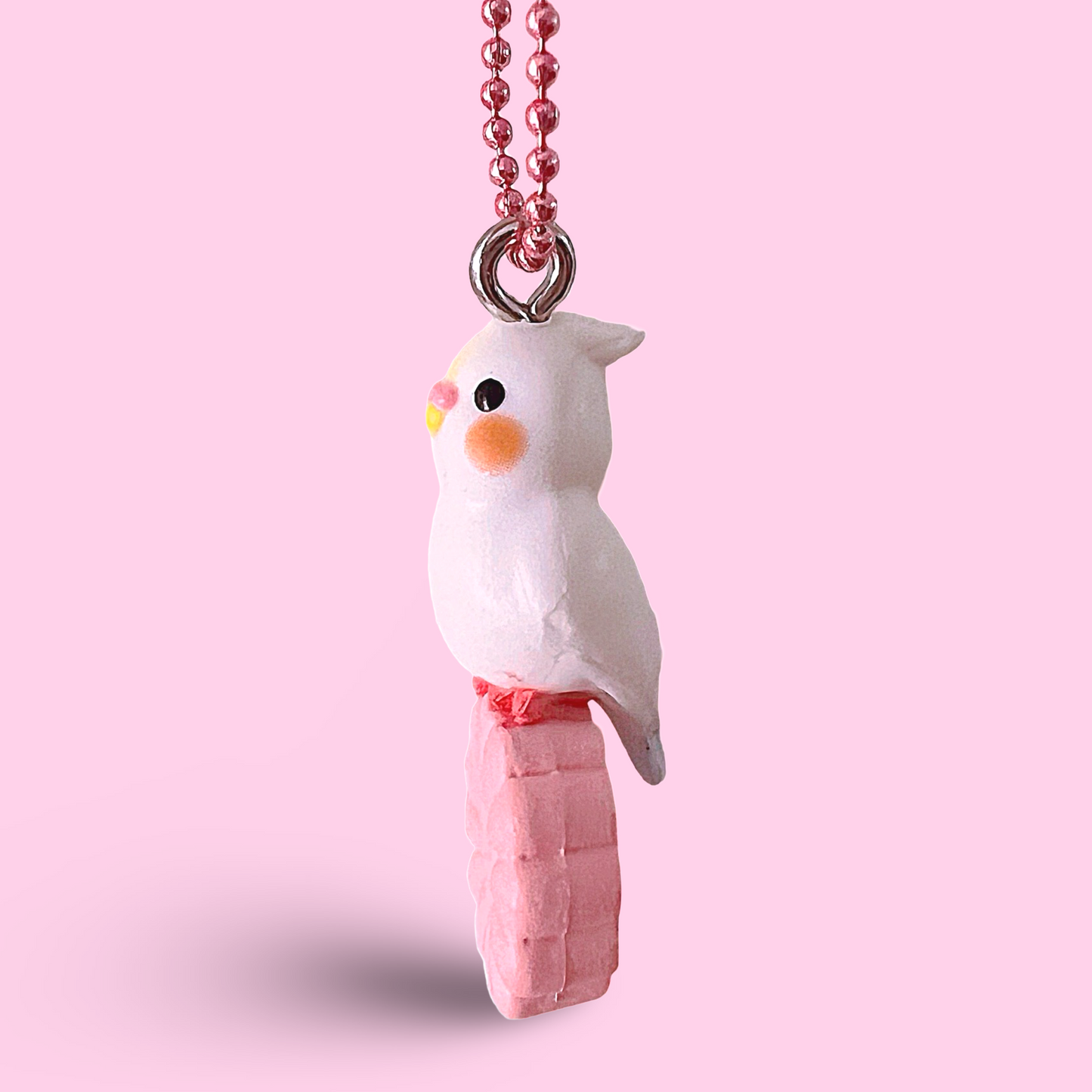 Pop Cutie Kitty Tokyo Bird Cafe Necklace - Sakura