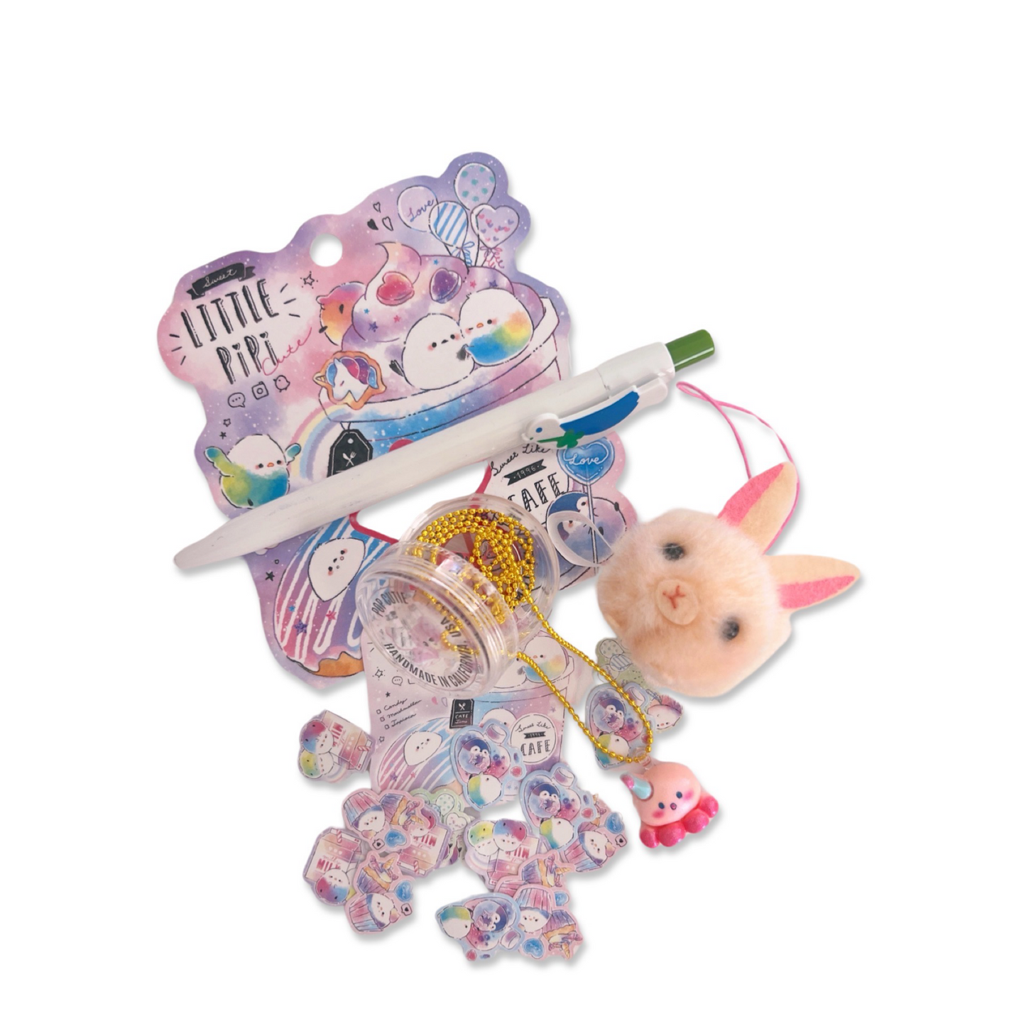 Pop Cutie Bunny Popsicle Necklace