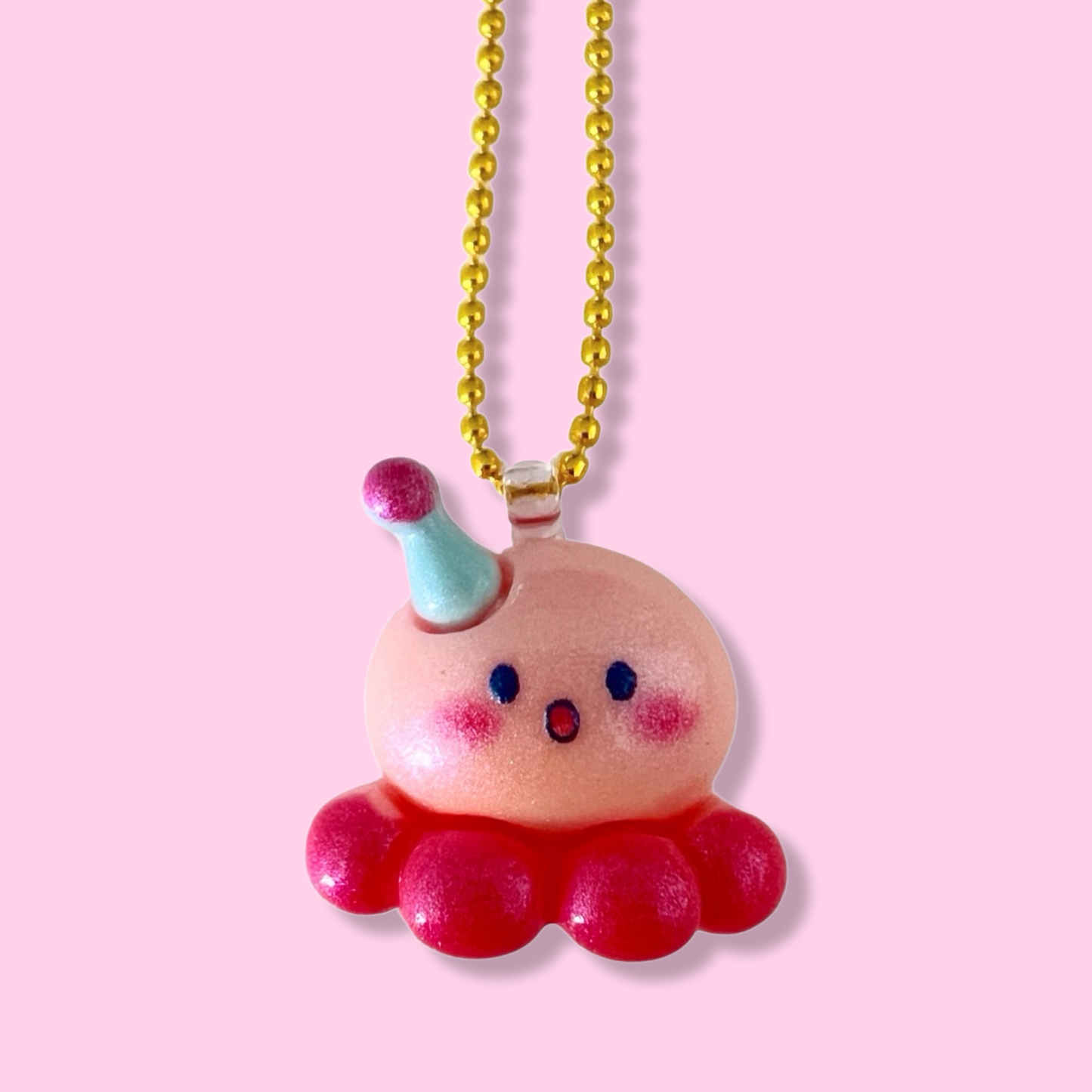 Pop Cutie Kawaii Octopus Necklace