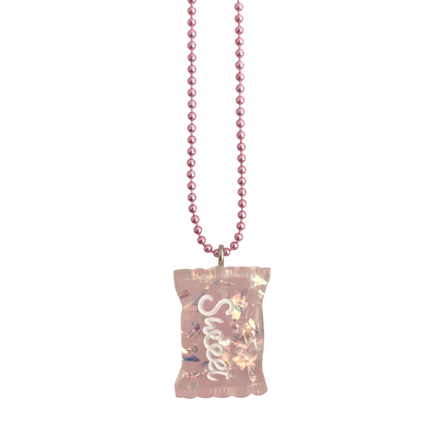 Pop Cutie Gacha Glitter Candy Necklace