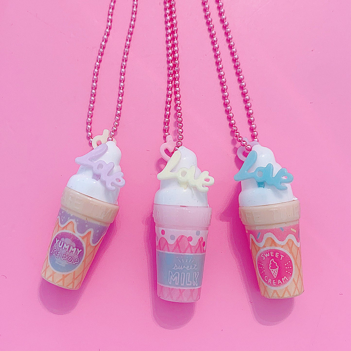 Ltd. Pop Cutie Gacha Kawaii Sundae Necklaces