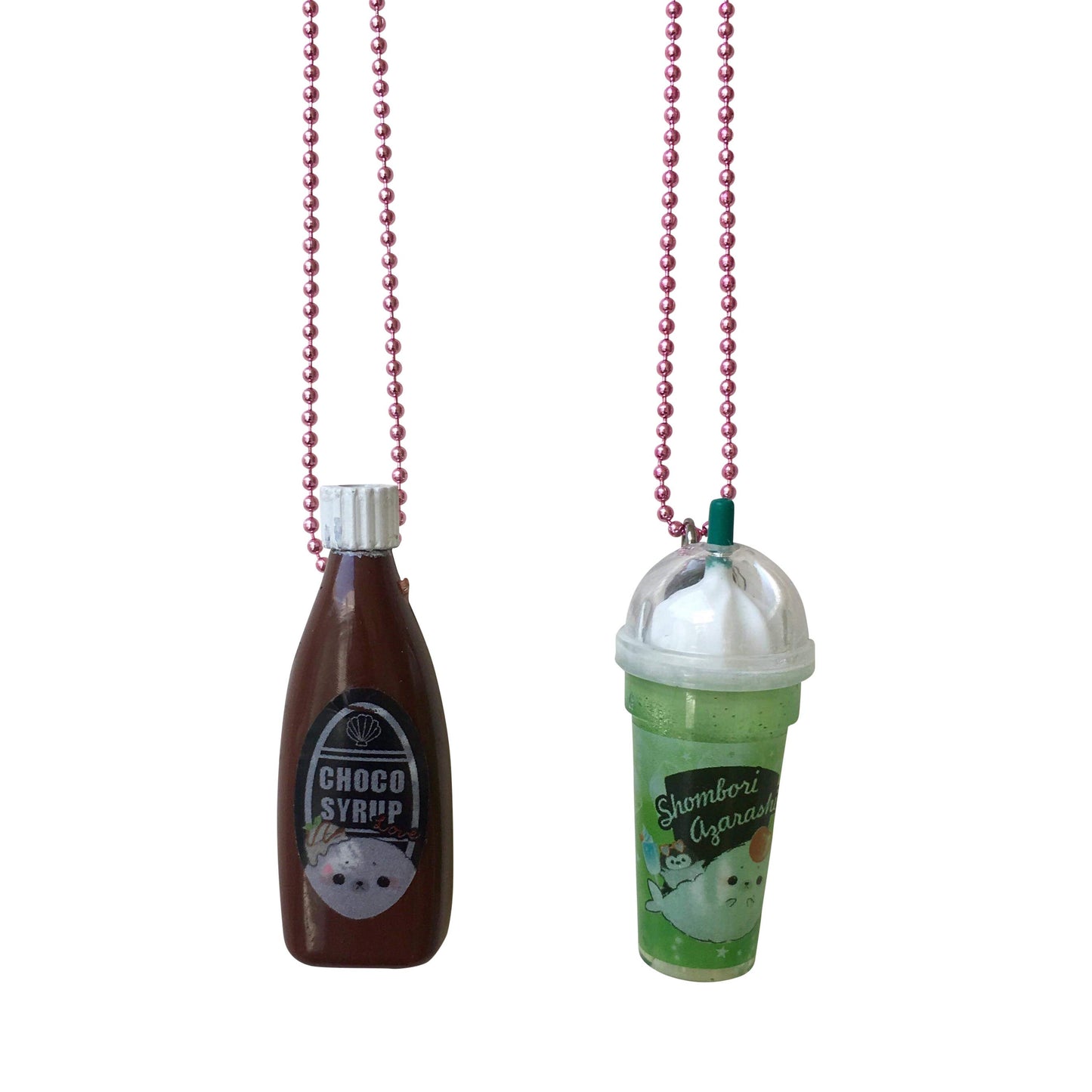 Ltd. Pop Cutie Gacha Kawaii Drinks Necklaces