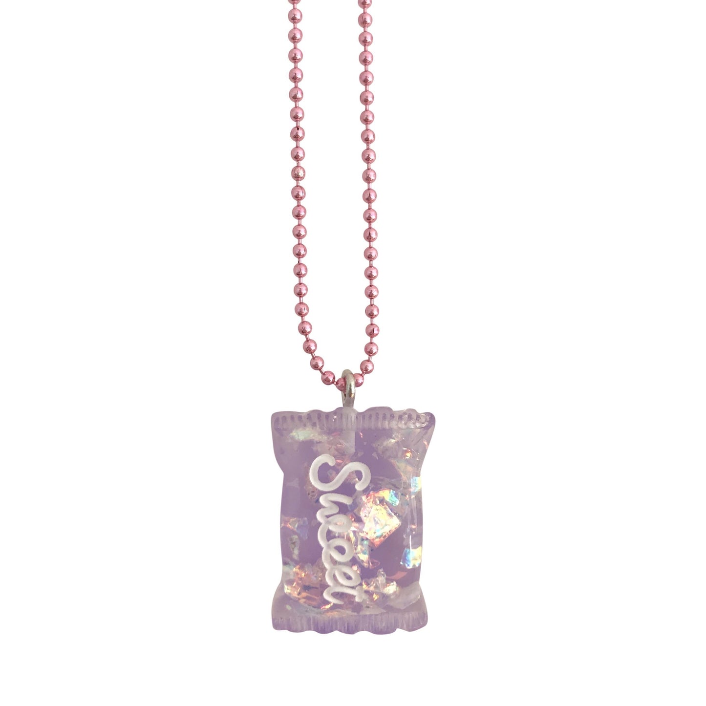 Pop Cutie Gacha Glitter Candy Necklace