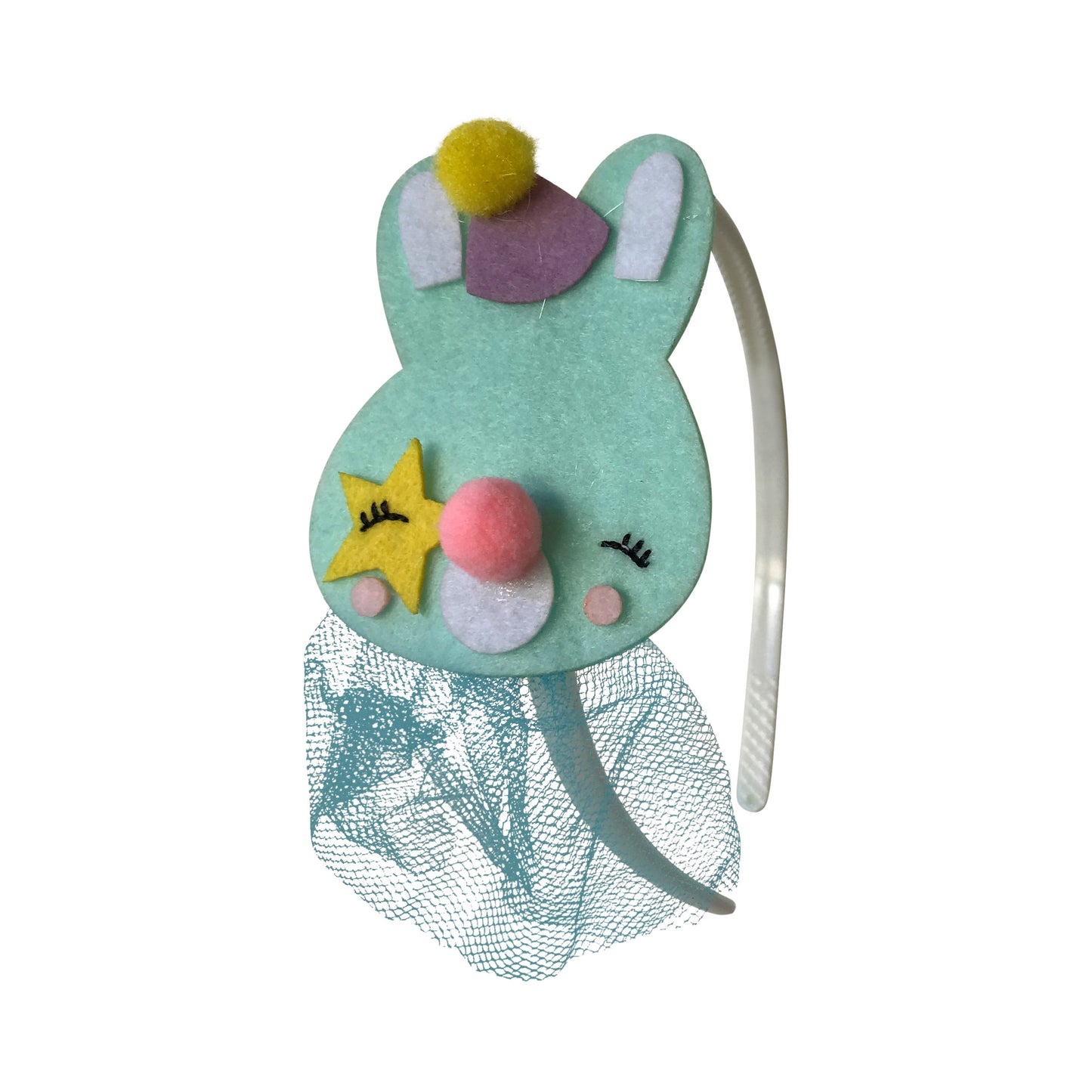 Pop Cutie Bunny Clown Headband