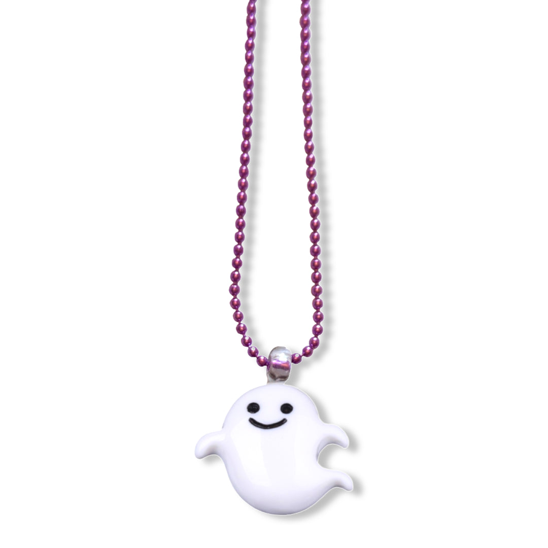 Pop Cutie Halloween Ghost Necklace
