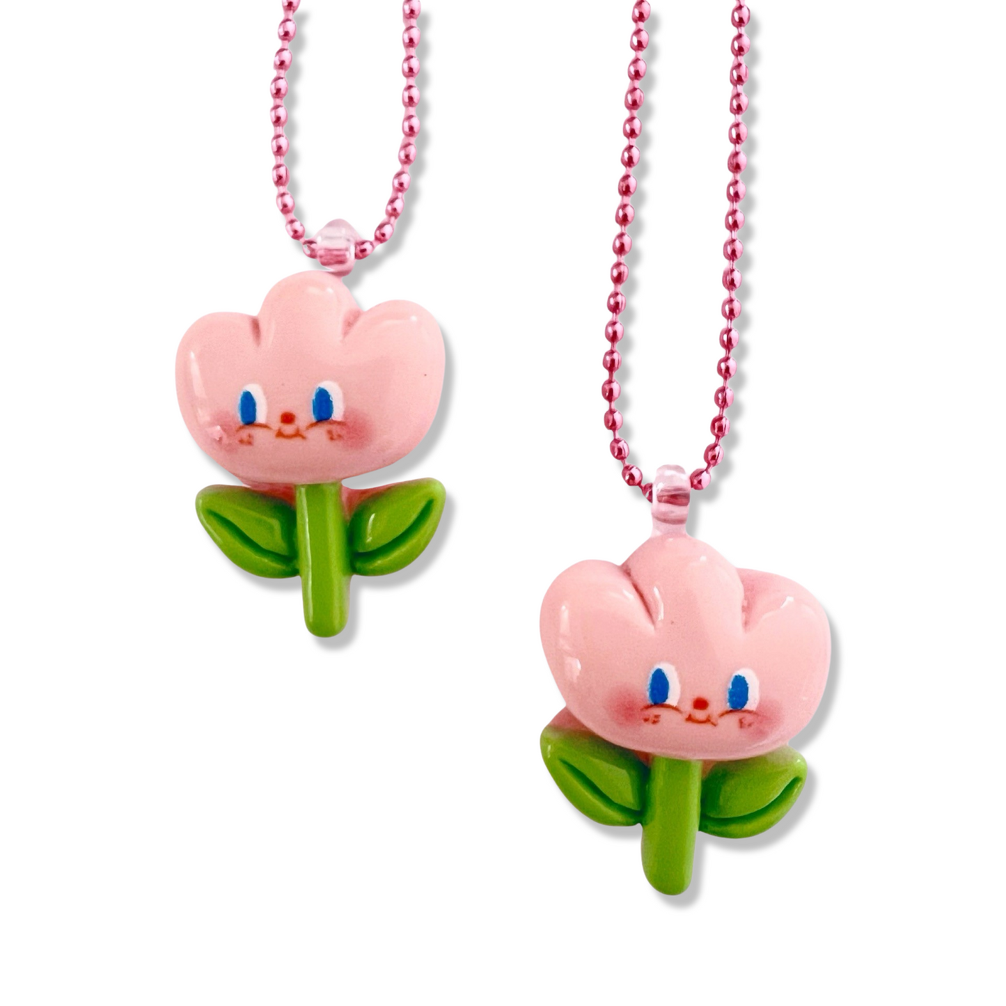 Pop Cutie Kawaii Tulip Necklace - Handmade