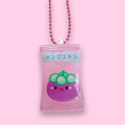 Pop Cutie Japanese Grape Candy Necklace